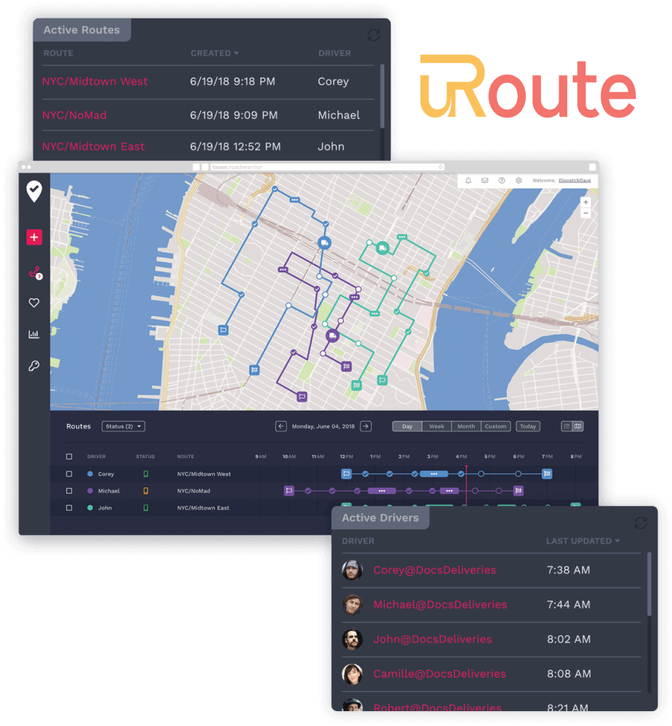 Manage Drivers and Delivery Routes